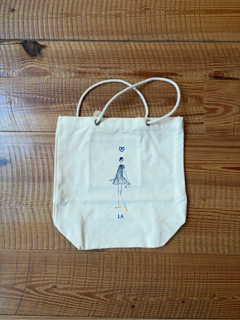 Rothy’s canvas tote bag LA melrose